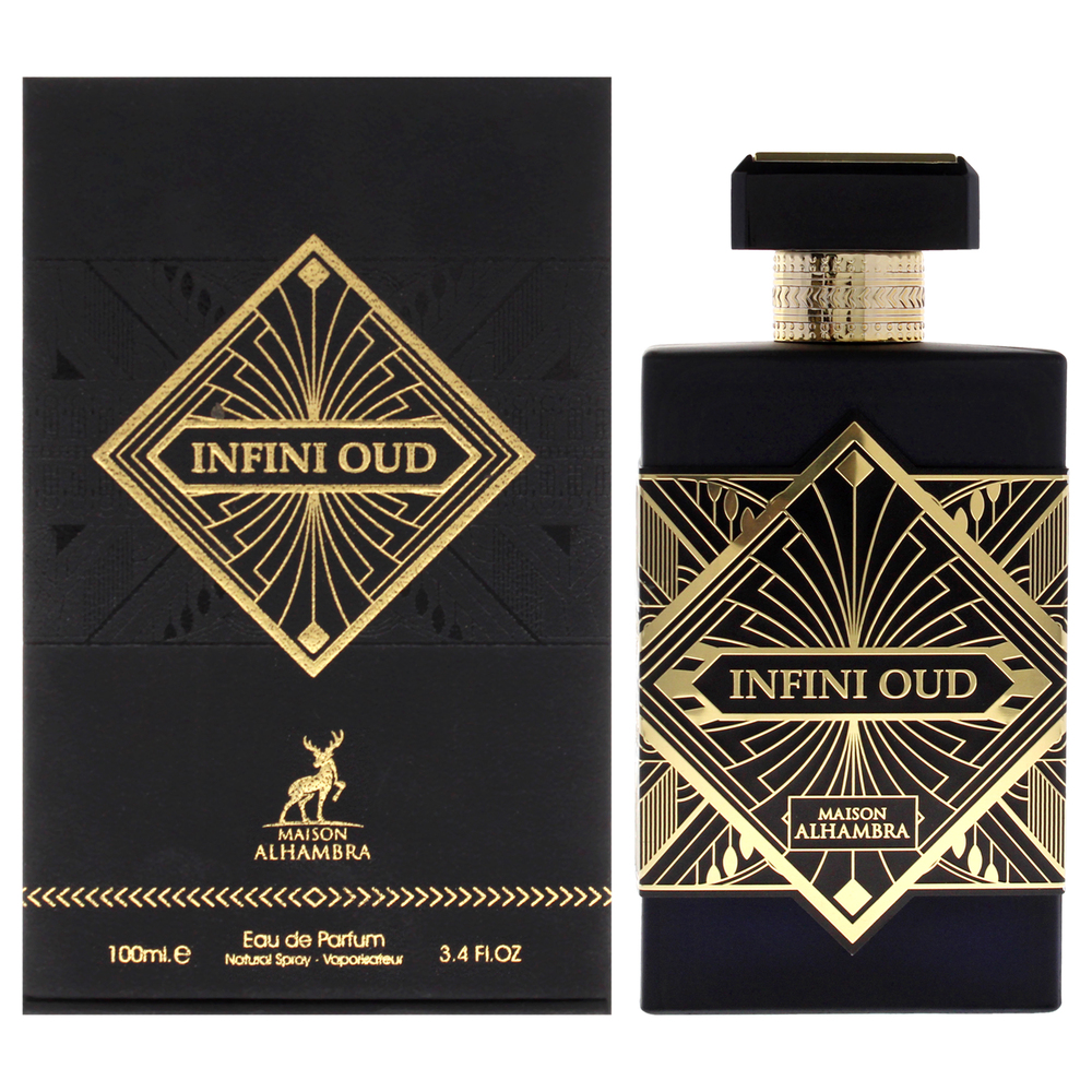 Infini Oud by Maison Alhambra for Unisex - 3.4 oz EDP Spray